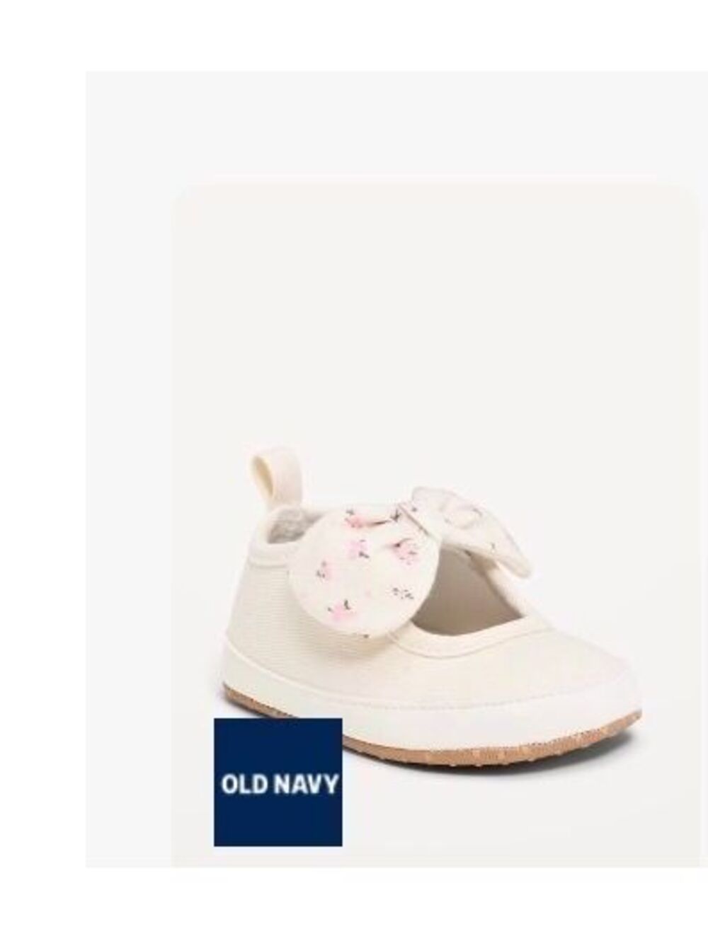 Knit Bow Sneakers for Baby